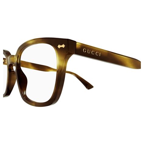 gucci gg0489sa|gucci gg0184o unisex eyeglasses havana.